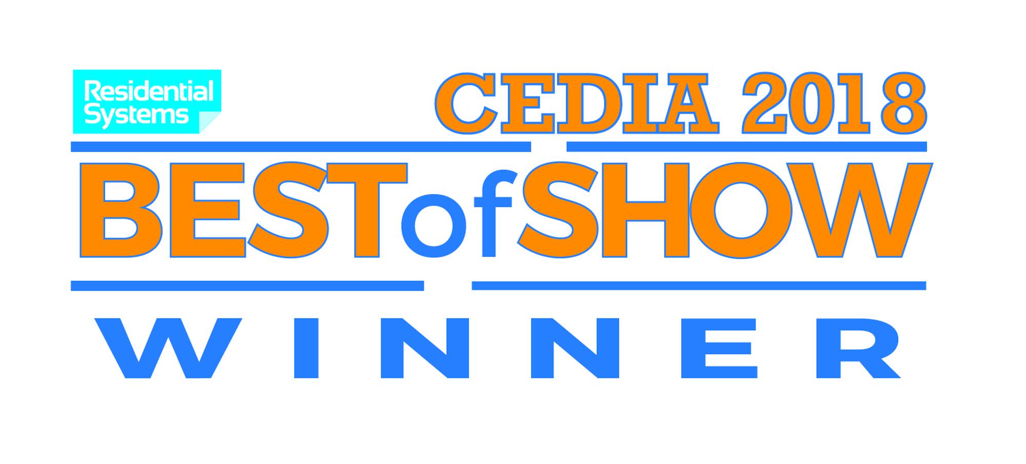 CEDIA 2018 Best of Show Winner